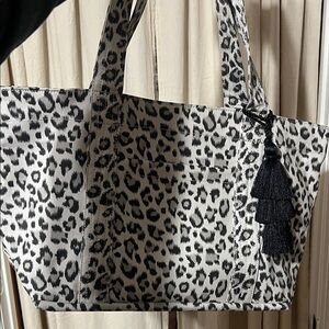 Quilted Koala Large Canvas Tote